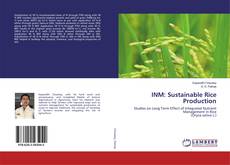 Capa do livro de INM: Sustainable Rice Production 