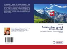 Buchcover von Forestry, Governance & Climate Change