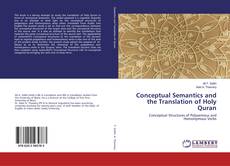 Copertina di Conceptual Semantics and the Translation of Holy Quran