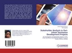 Buchcover von Stakeholder Analysis in Peri-Urban Sanitation Development Projects