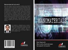 Buchcover von Nanomateriali più verdi