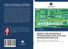 Capa do livro de VERBOT VON SALMONELLA TYPHIMURIUM AcrAB-TOLC AUS NATÜRLICHEN QUELLEN 