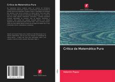 Crítica da Matemática Pura kitap kapağı