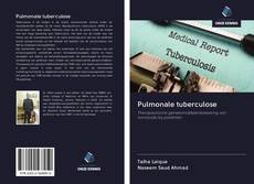 Pulmonale tuberculose kitap kapağı