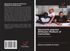 Portada del libro de Nauczanie poprzez Afrikaans Medium of Instruction