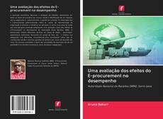 Buchcover von Uma avaliação dos efeitos do E-procurement no desempenho