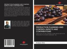 Buchcover von PRODUCTION PLANNING AND CONTROL ASPECTS AND CONTRIBUTIONS