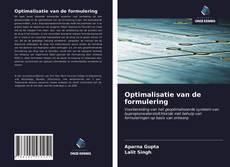 Bookcover of Optimalisatie van de formulering