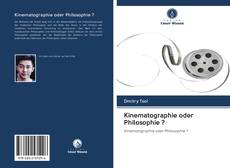 Capa do livro de Kinematographie oder Philosophie ? 
