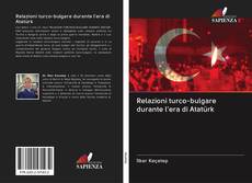 Portada del libro de Relazioni turco-bulgare durante l'era di Atatürk