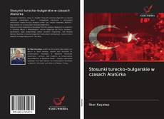 Capa do livro de Stosunki turecko-bułgarskie w czasach Atatürka 