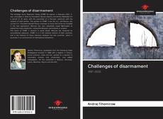 Buchcover von Challenges of disarmament