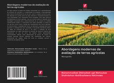 Buchcover von Abordagens modernas de avaliação de terras agrícolas