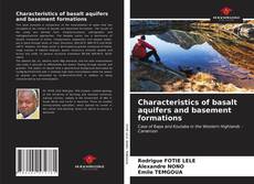 Characteristics of basalt aquifers and basement formations kitap kapağı