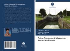 Finite-Elemente-Analyse eines Kastendurchlasses的封面