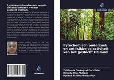 Buchcover von Fytochemisch onderzoek en anti-sikkelcelactiviteit van het geslacht Ocimum
