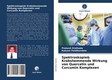 Portada del libro de Spektroskopie& Krebshemmende Wirkung von Quercetin und Curcumin Komplexen