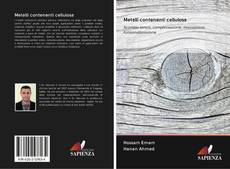 Buchcover von Metalli contenenti cellulosa