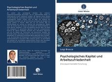 Psychologisches Kapital und Arbeitszufriedenheit kitap kapağı