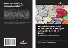 Buchcover von Analisi della mortalità da censimenti e indagini sulla popolazione in Sudan