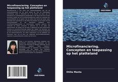 Microfinanciering. Concepten en toepassing op het platteland的封面