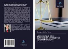 Bookcover of VORBEREITUNG EINES JURISTISCHEN ARTIKELS UND VERÖFFENTLICHUNG