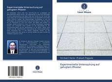 Bookcover of Experimentelle Untersuchung auf gefugtem Pflaster