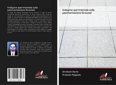 Buchcover von Indagine sperimentale sulla pavimentazione Grouted