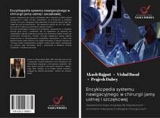 Portada del libro de Encyklopedia systemu nawigacyjnego w chirurgii jamy ustnej i szczękowej