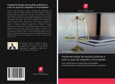 Bookcover of Implementação de acções públicas e civis no que diz respeito a imunidades