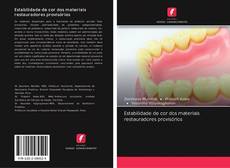 Bookcover of Estabilidade de cor dos materiais restauradores provisórios
