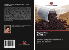 Buchcover von Analyse comparative concrète à partir des déchets