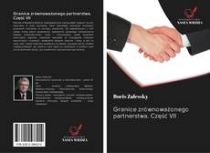Buchcover von Granice zrównoważonego partnerstwa. Część VII