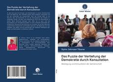 Capa do livro de Das Puzzle der Vertiefung der Demokratie durch Konsultation 