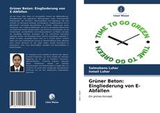 Buchcover von Grüner Beton: Eingliederung von E-Abfällen