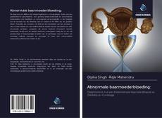 Abnormale baarmoederbloeding: kitap kapağı
