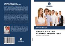 Couverture de GRUNDLAGEN DER PERSONALVERWALTUNG