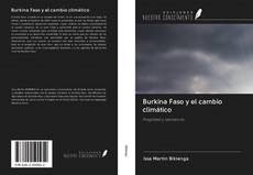 Buchcover von Burkina Faso y el cambio climático