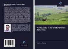 Plattelands-India-Onderbroken Reflecties kitap kapağı