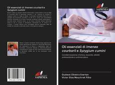 Capa do livro de Oli essenziali di Imenea courbaril e Syzygium cumini 