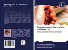 Buchcover von Кинетика сушки Bixa orellana Labil (аннатто)