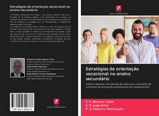 Buchcover von Estratégias de orientação vocacional no ensino secundário