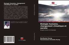 Biologie humaine, changement climatique et société kitap kapağı