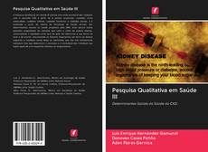 Capa do livro de Pesquisa Qualitativa em Saúde III 
