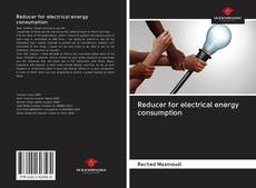 Reducer for electrical energy consumption kitap kapağı