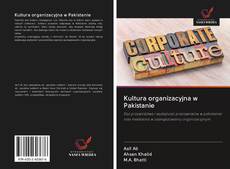 Portada del libro de Kultura organizacyjna w Pakistanie