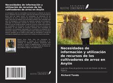 Capa do livro de Necesidades de información y utilización de recursos de los cultivadores de arroz en Anyiin 