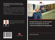 Perspectives pour la formation d'une conscience et d'une culture juridiques écologiques kitap kapağı
