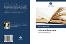 Bookcover of Historische Forschung