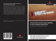 Couverture de Corporate social responsibility in purchasing behaviour